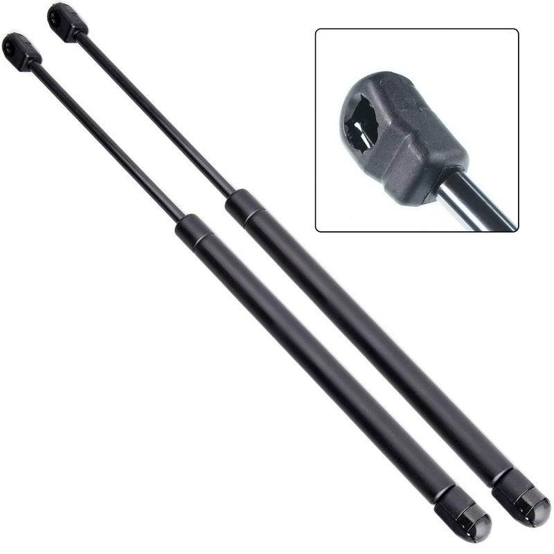 for Gas Shock Black Liftgate Strut Two-piece Set Gas Strut Technology Steel Construction Coating for Gas Shock