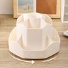 360-Degree Rotating Pen Holder Spinning Desk Organizer with 9 Tiered Compartments Multi-functional Makeup Brushes Holder for Office School Home