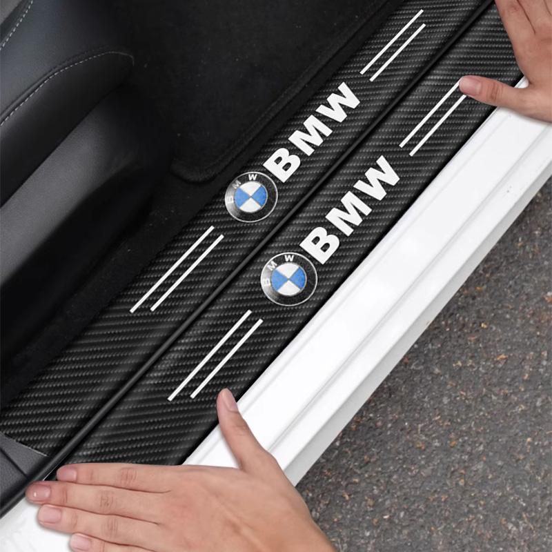 Car Door Threshold Protective Stickers Anti Scratch Waterproof Decal For BMW M E92 E87 F10 F20 F30 X3 X5 i3 ix3 E46 E90 E39 E60