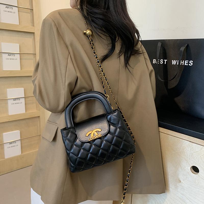 Премиальная сумка-цепочка с бриллиантами, женская новая модная сумка-мессенджер на весну и лето, универсальная сумка на плечо/подмышку