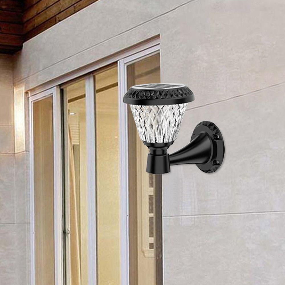 LED Lighting Outdoor Wall Light Solar Powered Staircase Light Simple Corridor Lamp  Yard Lighting