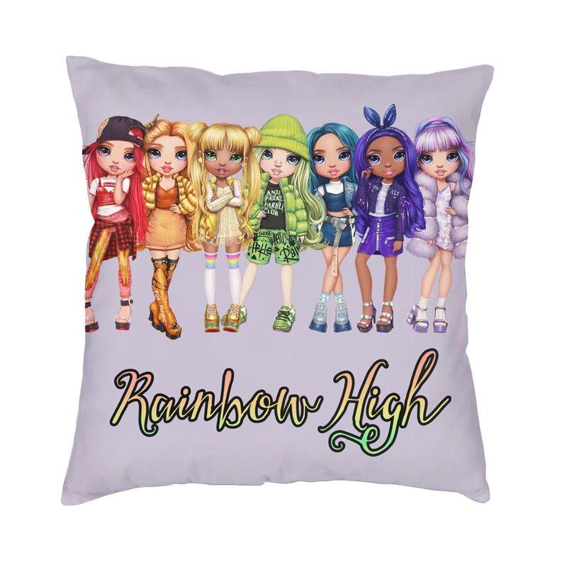 Роскошные куклы Rainbow High Подушка-диван для вечеринки в пижамах Чехол для декоративной подушки из полиэстера