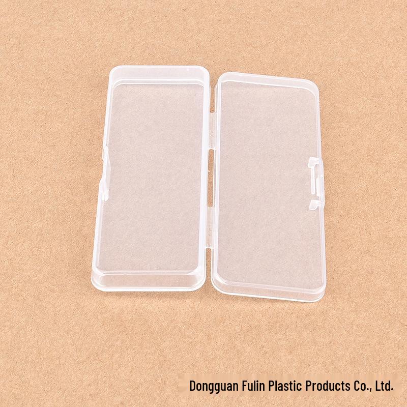 Прозрачный 88x35x13мм PP Прямоугольный Маленький Пластиковый Контейнер для Хранения
