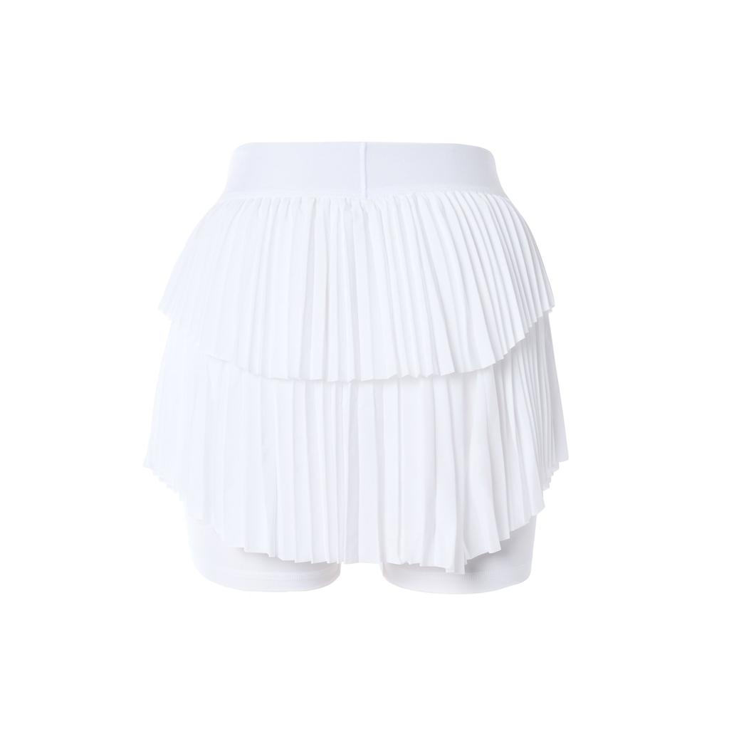 Nike Court Dri-FIT Slam Solid Pleated Tennis Comfortable Sports Skirt Women Skirts White DA4727-100