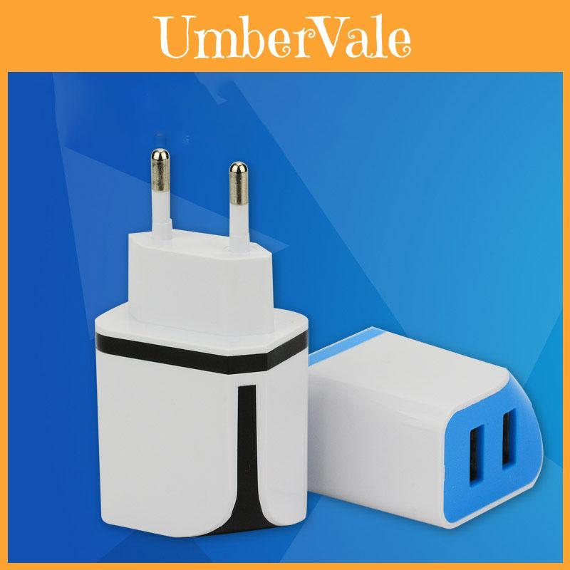 Универсальное двойное USB-адаптер-зарядное устройство для всех потребностей мобильных телефонов Android