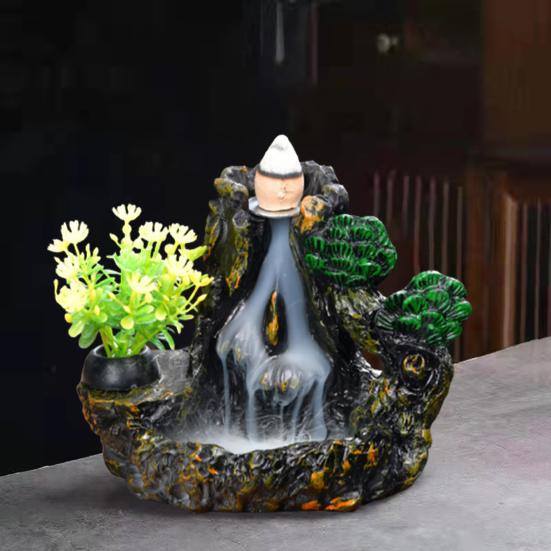 Модная курильница с водопадом, быстрый дым, изысканное декоративное качество изготовления