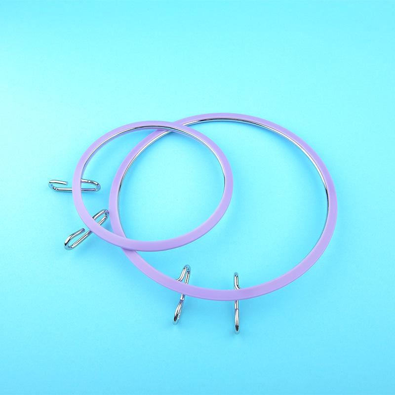 Набор для вышивания своими руками с регулируемым металлическим обручем 7,25 дюйма для вышивки крестом в стиле Сучжоу