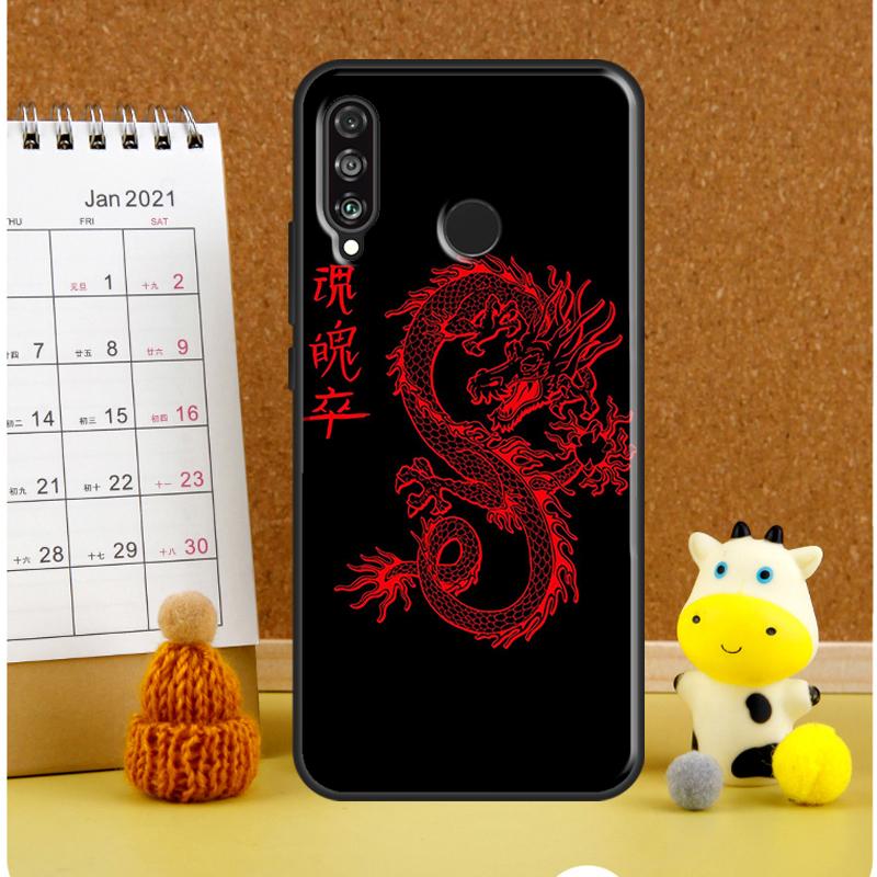 Древний японский дракон Для Huawei Nova Y61 Y60 Y70 Y72 Y73 Y90 Y91 12i 11i 3i 7i 8i 9 10 SE P20 P40 P30 Lite Чехол