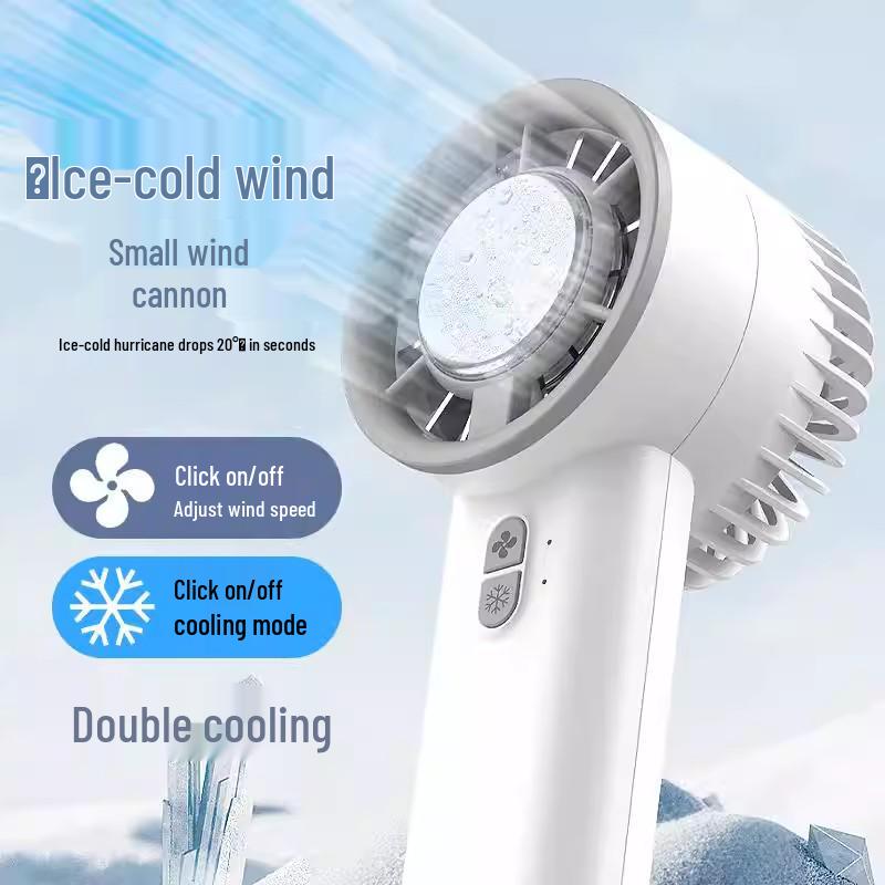 Mini USB Rechargeable Handheld Cooling Fan with Strong Wind Technology