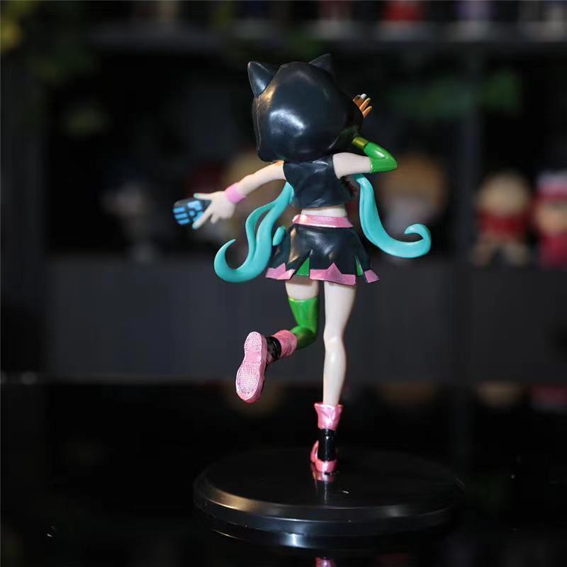 Hatsune Miku Figurine, Stage Hatsune Miku Figurine, Plush Toy, Decorative Anime Model