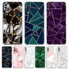 Мраморный геометрический чехол для телефона Samsung Galaxy A52 A50 A70 A10 A30 A40 A20S A20E A02S A12 A22 A72 A32 5G A04s мягкий прозрачный чехол