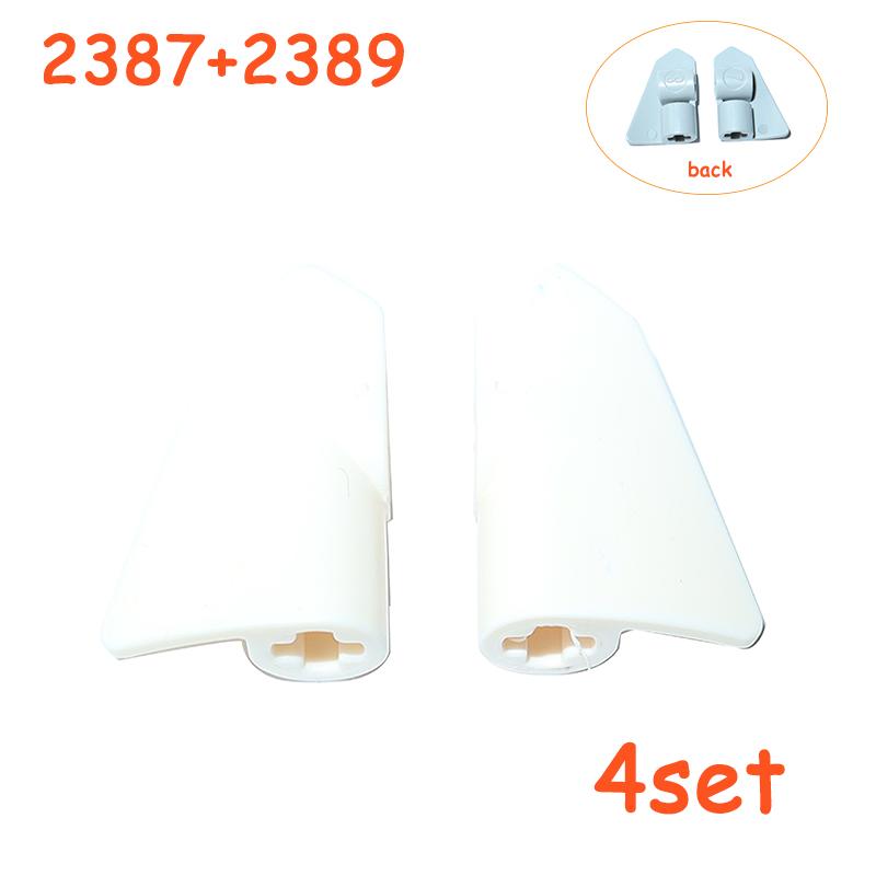 3x2 Panel Wedge Plate Curved Technical Parts MOC Mechanical Car Bricks Building Block Assembles Particles 2389 2387