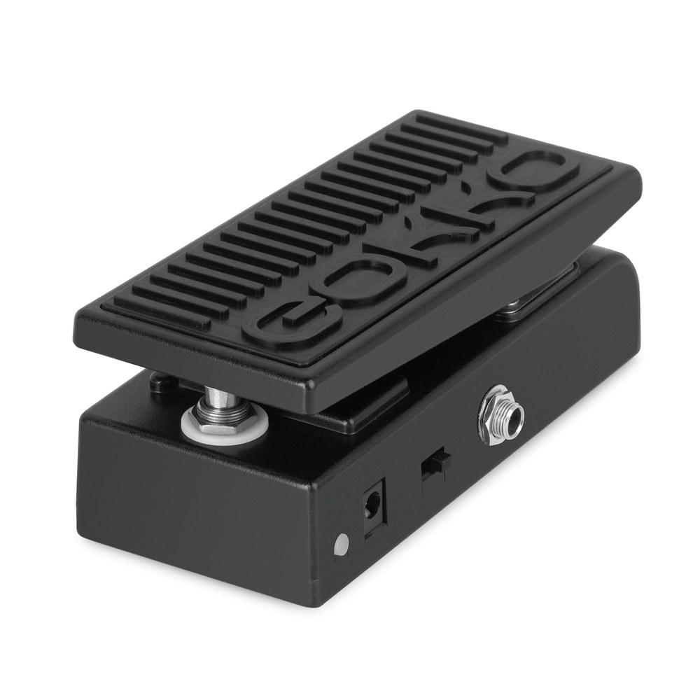 Педаль GOKKO Mini Wah Volume Pedal GK-64 с двумя функциями Wah и громкости, компактный дизайн, функция True Bypass, светодиодный индикатор, управление гитарой.