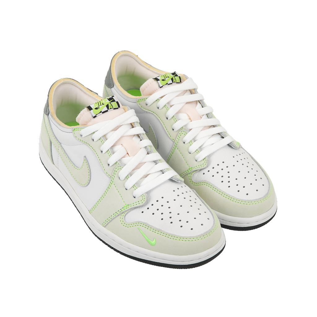 Air Jordan 1 Retro Low OG Ghost Green Мужские кроссовки Белый Черный DM7837-103