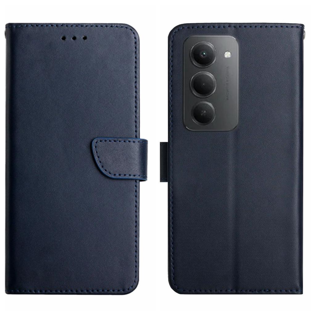 Для Xiaomi Redmi 15 4G (США) (171 мм) Чехол для телефона из натуральной коровьей кожи с текстурой наппа.