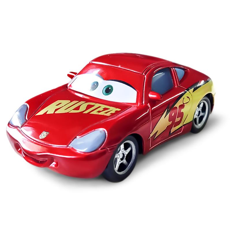 Disney Pixar Тачки 3 Молния МакКуин Металлический Сплав Молния МакКуин Модель Машинки 1:55 литых машинок Джексон Шторм Игрушечная машинка Подарок на день рождения для детей