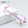 VICKY Очки для чтения с защитой от синего света Женские Очки с геометрической оправой для женщин Очки блокирующие синий свет Оптические очки