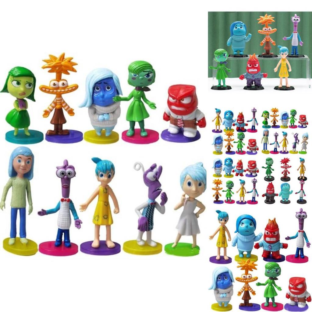 Очаровательный набор ПВХ мультяшных аниме фигурок 9-10 см, коллекционные персонажи Brainstorm