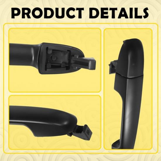 Car Exterior Door Handle Front Right Passenger Side for 2010-2013 Kia Forte EH