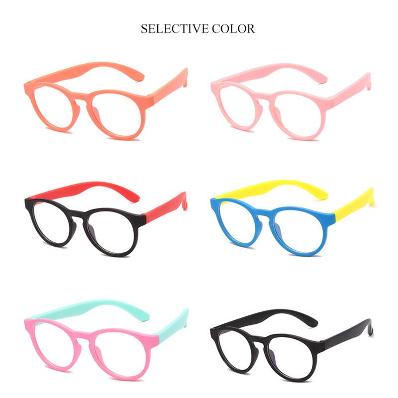 Хорошие детские очки для мальчиков и девочек, защитные очки для глаз, блокирующие синий свет, компьютерные очки, гибкие очки с силиконовым фильтром, синие очки