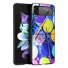 Watercolors Set Paint Palette Painting Box Black Phone Case For Samsung ZFlip7 ZFlip6 ZFlip5 ZFlip4 ZFlip3 5G Hard Protective Ga