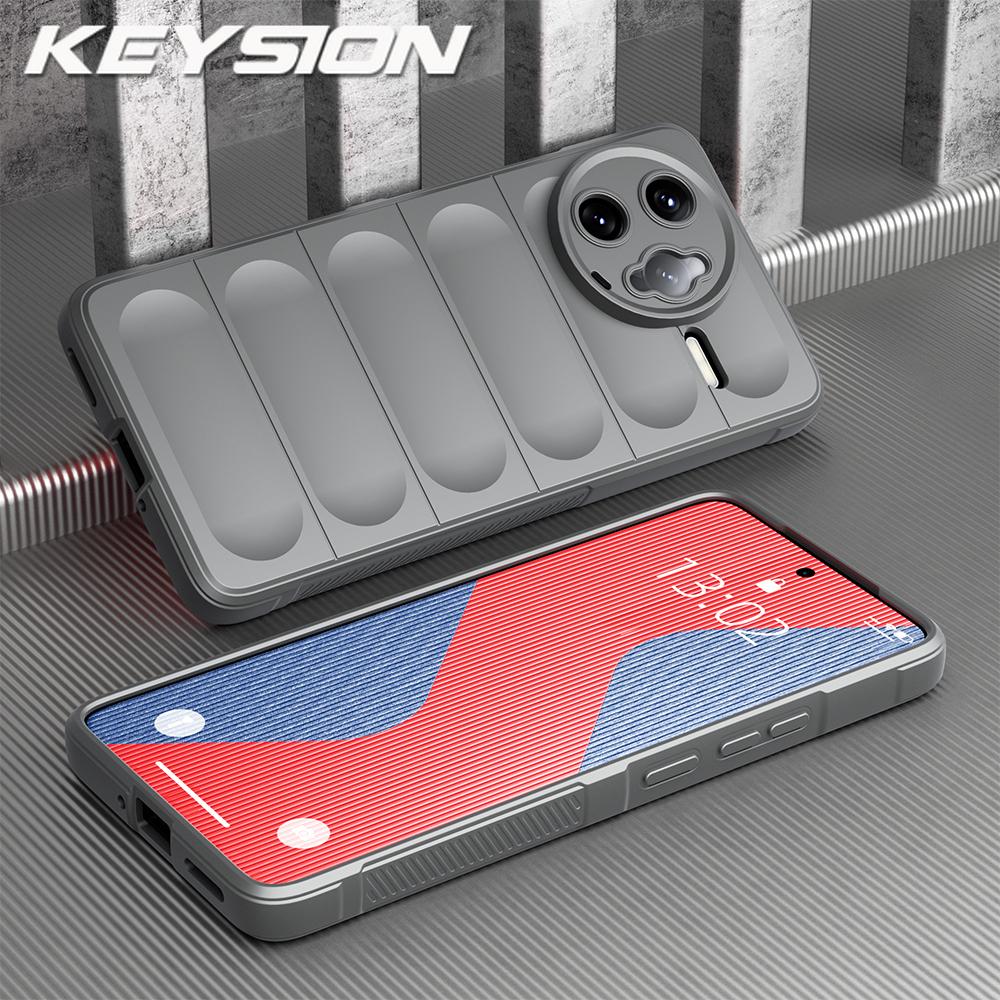 KEYSION Противоударный матовый чехол для Xiaomi POCO F7 Ultra F7 Pro Противоскользящий мягкий силиконовый чехол на заднюю панель телефона для POCO F7 Pro F7 Ultra