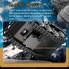 Амфибийный танк с дистанционным управлением 2,4 ГГц, водонепроницаемый вездеходный автомобиль-трюк на радиоуправлении, электрический гусеничный