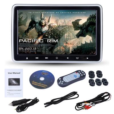 10,1-дюймовый монитор в подголовнике автомобиля, DVD-видеоплеер