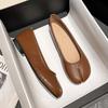 Туфли-балетки с раздельным пальцем Женские повседневные таби-ниндзя балетки из мягкой кожи слипоны женские мокасины-топсайдеры тапочки на мягкой подошве лоферы