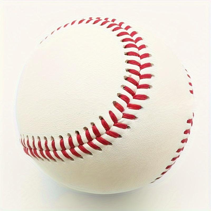 Premium 9-Inch Hard-Stitched PVC Baseball - Ideal for Practice & Competition, Youth Team Sports Gear, Mixed Colors