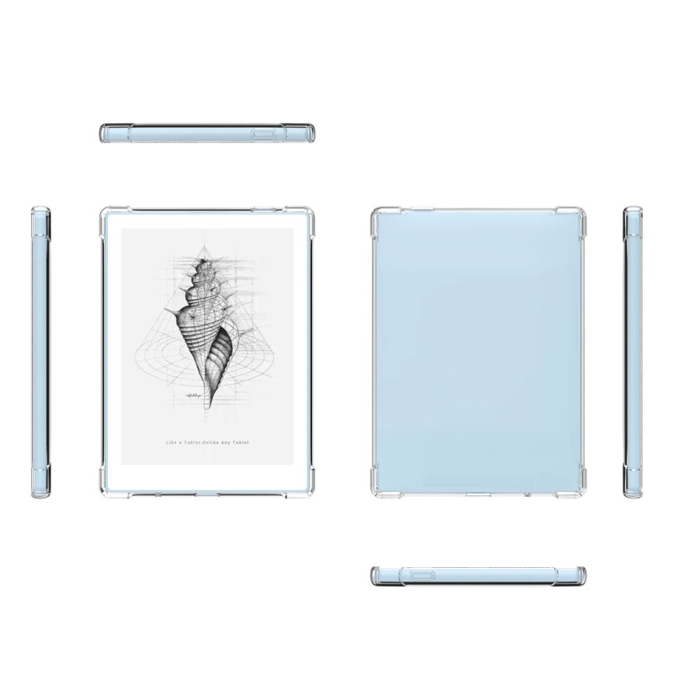 TPU задняя крышка противоударный подушка безопасности Funda чехол для электронной книги Onyx Boox Poke 4 4S 5 5S 6S Go 6 дюймов