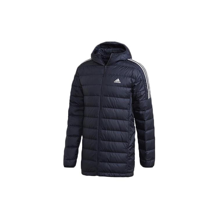 adidas ESSENTIALS Пуховик мужской темно-синий GH4605