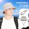 Уличная однотонная шляпа от солнца летняя быстросохнущая защита от солнца защита от УФ-лучей шляпа-ведро шляпа для походов