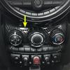 Для Mini F55 F56 F57 приборная панель A/C переключатель кондиционера регулировка внутренней крышки из углеродного волокна