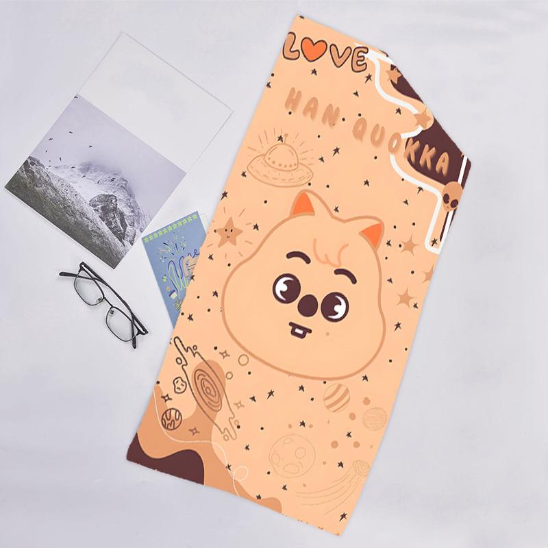 1pc Kpop Team6 Beach Towel, Beach and Seaside Swimming Pool Equipment, Fashion Pattern, Rectangular, Travel Essentials