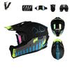 Full Face Off-Road Motorcycle Helmet Adventure Riding DOT Certified ABS Shell
