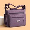 Fashion All-in-one Large Capacity Shoulder Bag Women's Casual Lightweight Nylon Fabric Bag Simple Trend Crossbody Bag