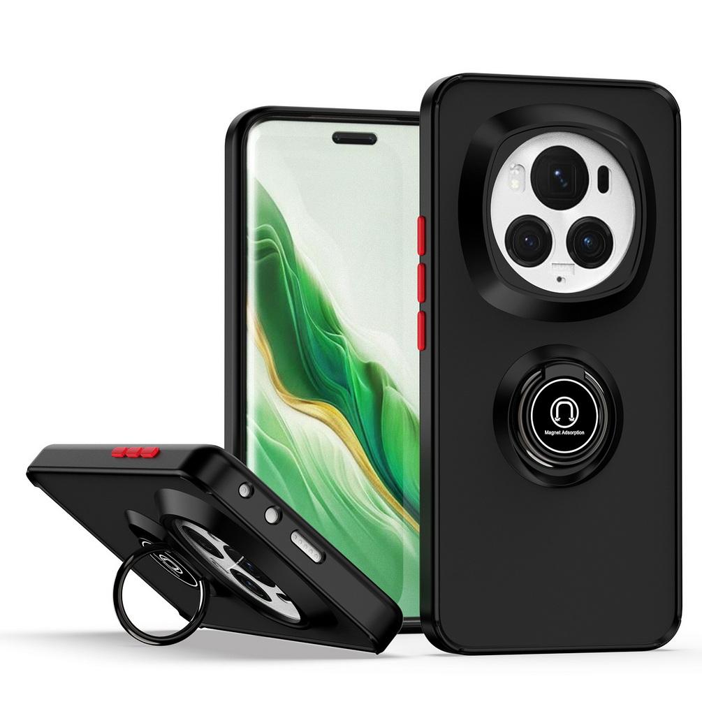 Чехол-держатель с вращающимся кронштейном для Honor Magic 6 Pro 5 Pro 4 Lite Honor X9B X8B X7B X7A X8A X9A X6 X7 X8 X9 Чехол-держатель для автомобиля с кольцом для пальца