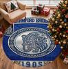 Chelsea Football Club Pattern Round Rug, Indoor/Outdoor Mat, for Picnic, Gameroom, Bedroom, Office, Living Room, Home Decor Carpet, Birthday Gift