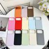 Силиконовый противоударный чехол для телефона для Iphone 17 Pro Max Air 16 E 15 Plus 14 Pro 13 12 11 Минималистичный полностью закрывающий матовый защитный чехол
