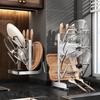 Настенная подставка для крышек и разделочных досок | Кухонный органайзер без сверления