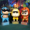Shinchan Crayon Cos Garage Kit Pocket Monster Pikachu Toy Figurine Ornament Car