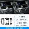 RRX для BMW X3 F25 X4 F26 2011-2017 углеродное волокно интерьер рулевого колеса переключения передач Декор крышка отделка наклейка автомобиля