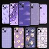 Чехол для телефона с фиолетовой художественной росписью для iPhone Samsung Galaxy Redmi Xiaomi Oppo OnePlus Note SA 7 8 9 10 11 12 13 14 20 21 22 23 53 54 Pro Max Plus Ultra