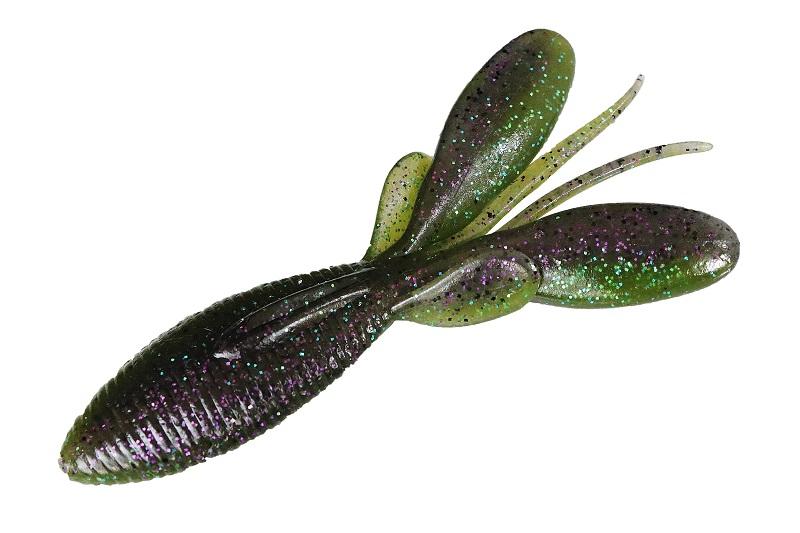 Jackall Мягкая приманка Fivoss 3,8 дюйма 5 шт. Мутная жабра (7376)