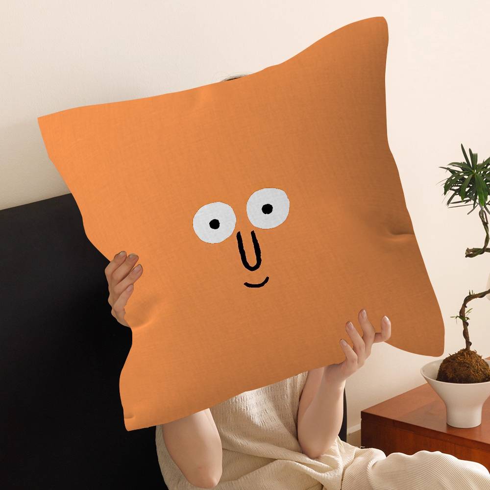 Арт J-Jean J-Jullien Милая Подушка-Чехол Счастливый Дракон Чехол для Диванной Подушки Декор Комнаты Подарок для Детей