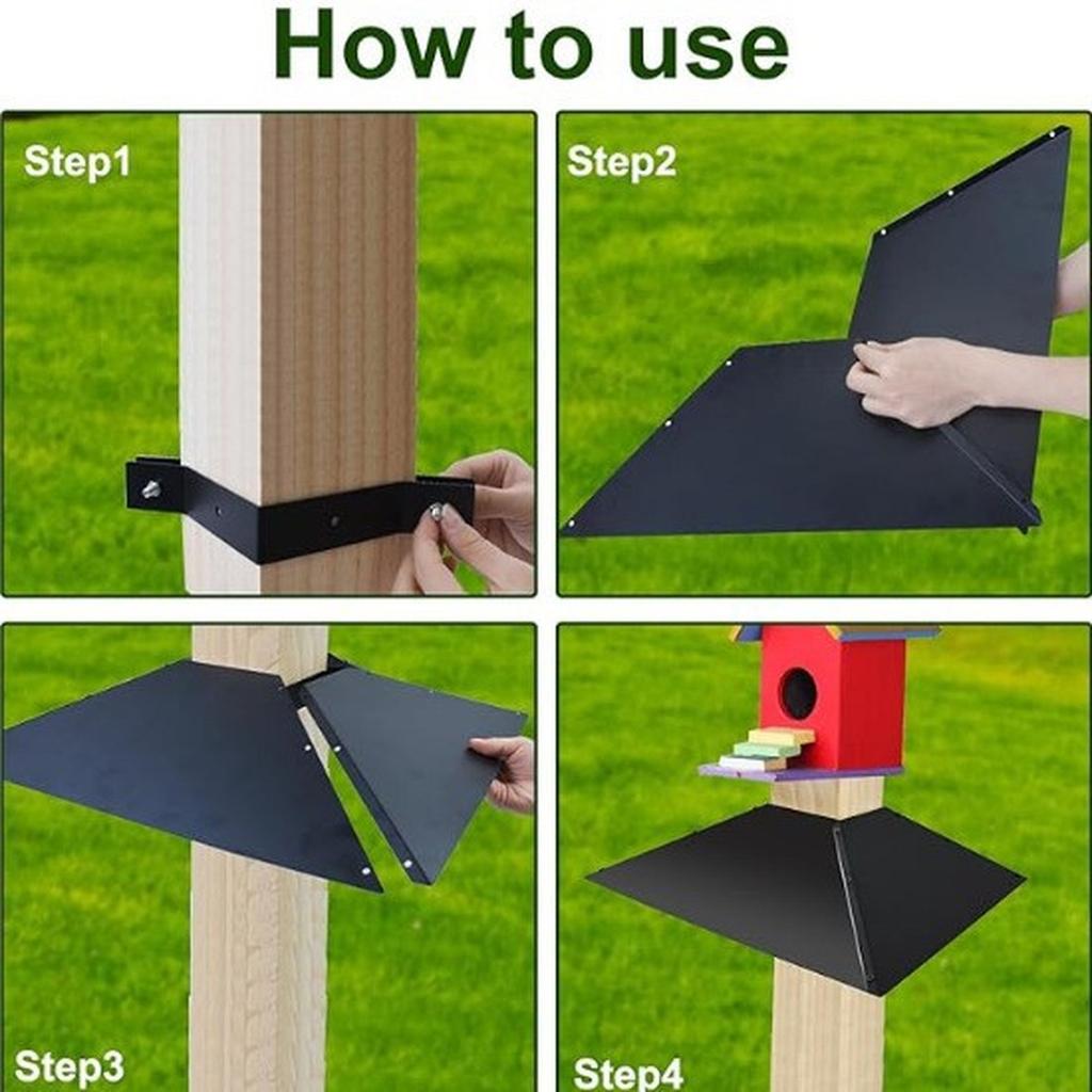 AXYC Squirrels Hood Bezel Squirrels Baffle Squirrels Barrier Dome Garden Decor Feeders Cover Dome Birds Feeders for Outside