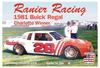 Сальвинос Дж.Р.. Модель 1/24 Масштаб NASCAR 1981 Победитель Шарлотты Buick Regal Бобби Эллисон 28 Rainier Racing Пластиковый Модельный Комплект SJMRRB1981C