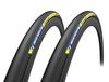MICHELIN POWER TIME TRIAL Road Clincher Tires, Black, 700x25C, Set of 2 [Official Japanese Retailer Product]