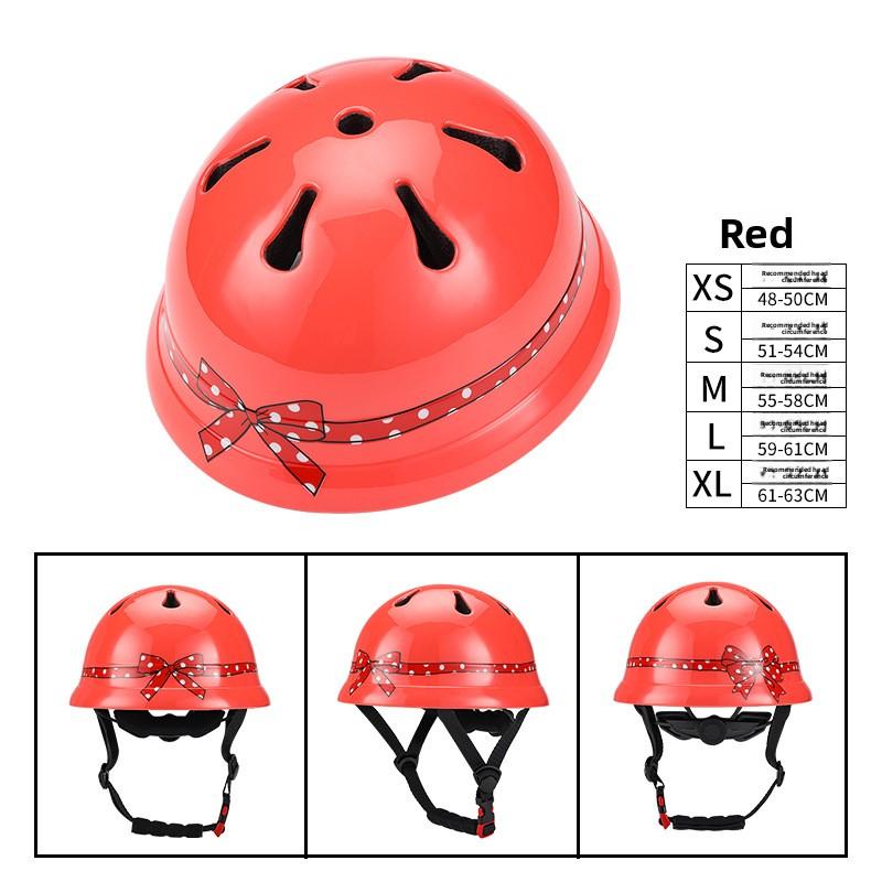 Cartoon Children's Bicycle Helmet Roller Skating Safety Skateboard Balance Car Children's Helmet Hard Hat